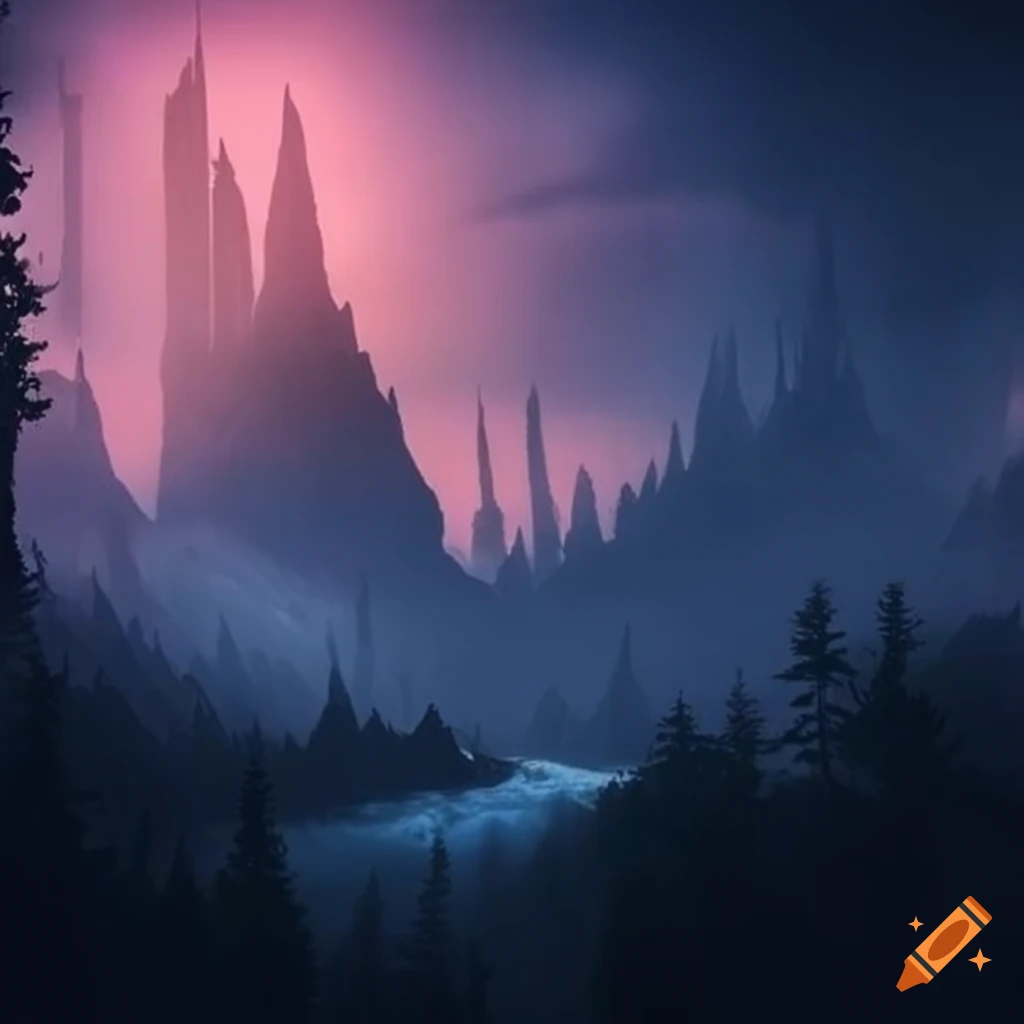 Image Of A Mysterious And Otherworldly Scenery image-of-a-mysterious-and-otherworldly-scenery