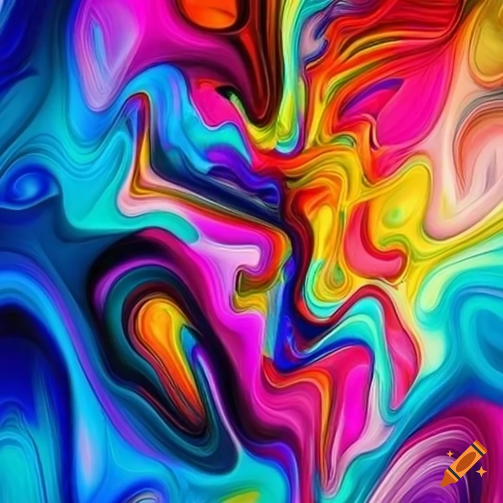Colorful and vibrant abstract artwork