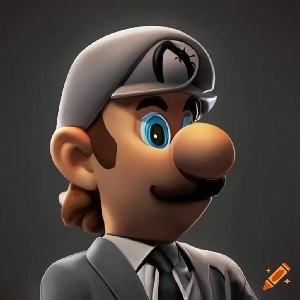portrait of a mafia boss named Luigi