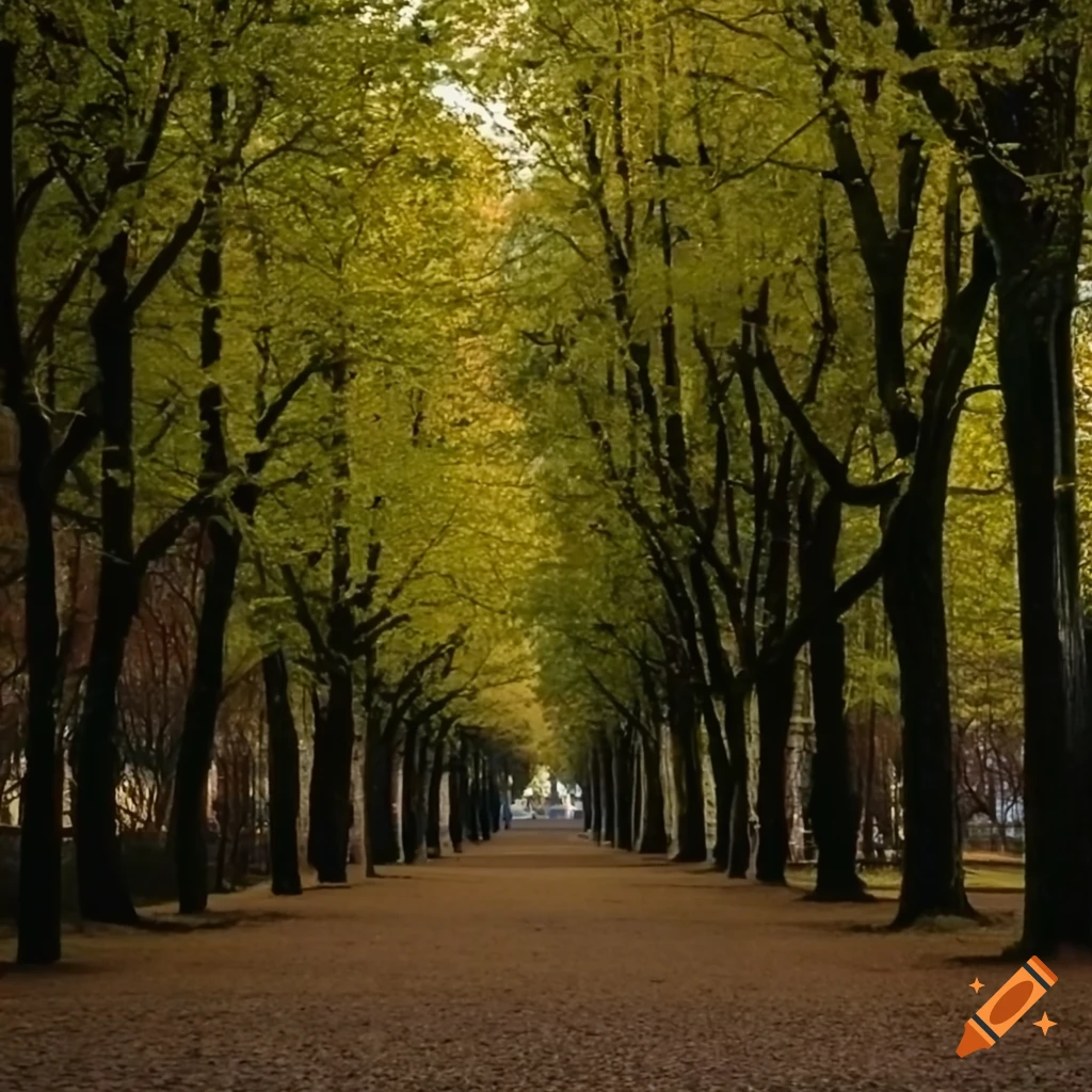 Lund University surrounded by trees