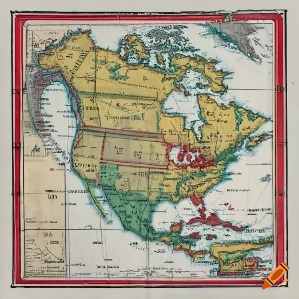 Accurate map of North American - 33a0a4688e8b46549b2b23c74c2503f5.webp
