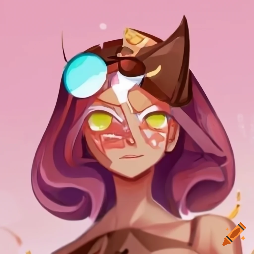 cookie run OC with eyepatch