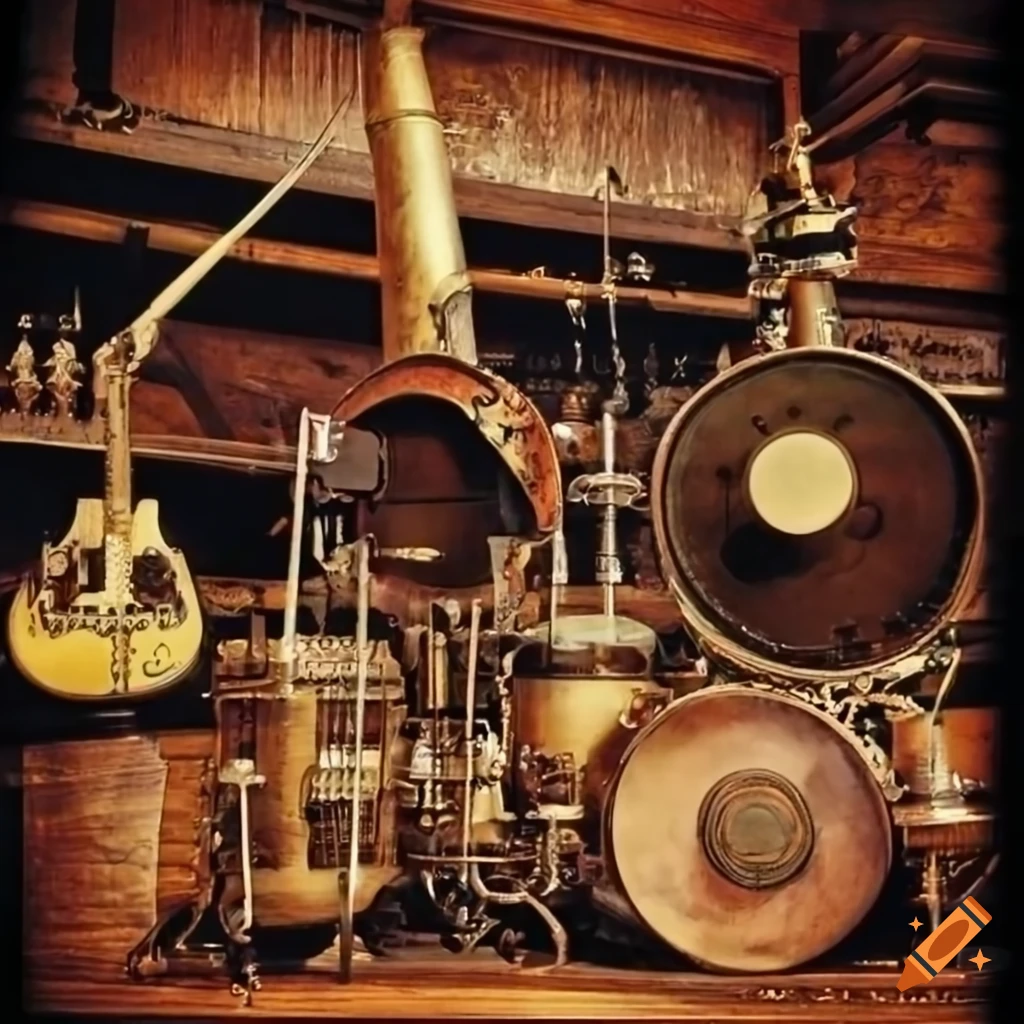 Steampunk musical instruments