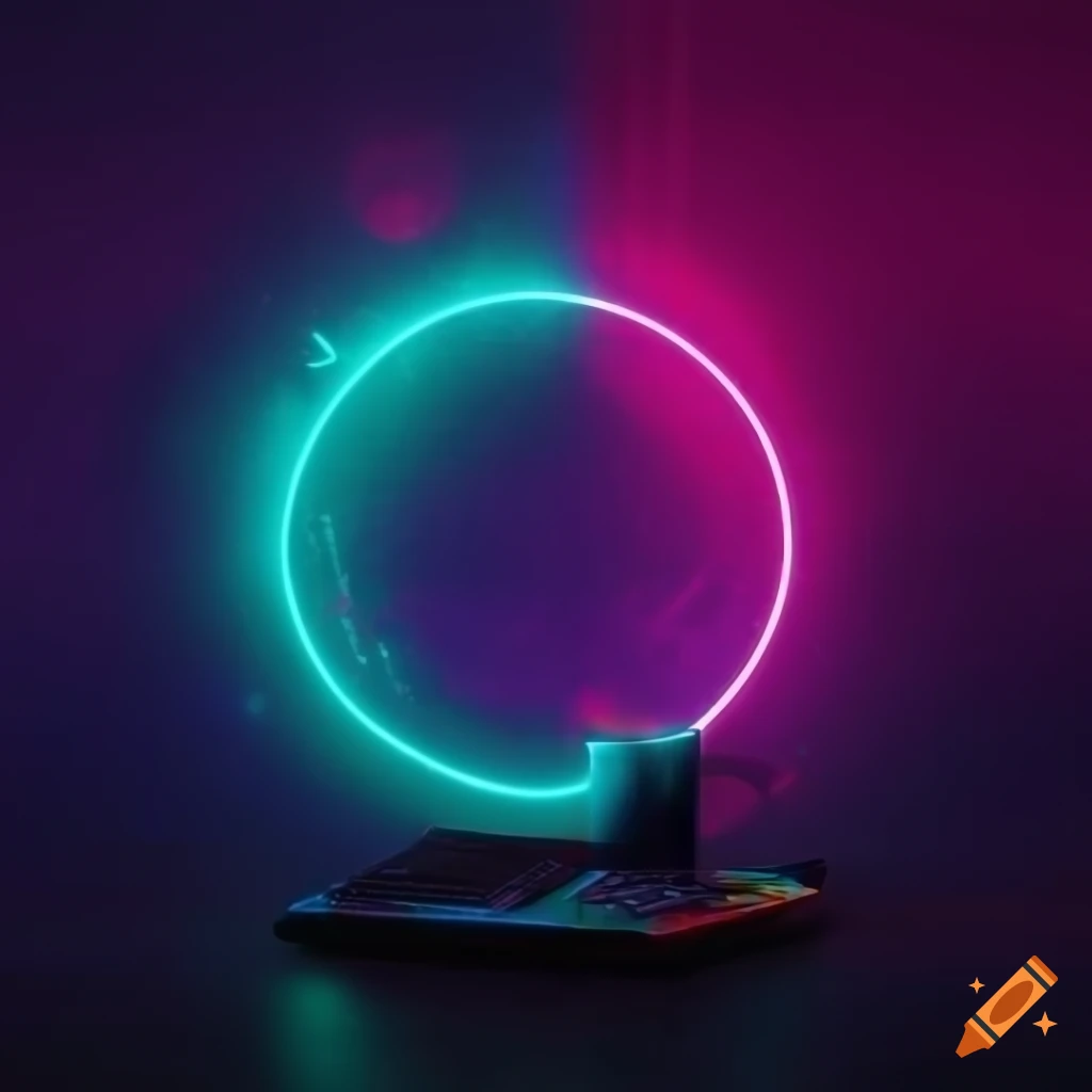 Neon style Wallpaper Of Javascript Programming On Craiyon