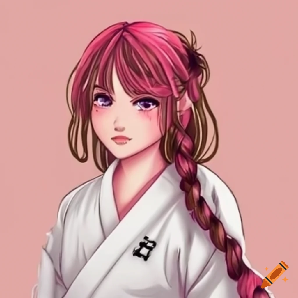 Anime Martial arts Kick Taekwondo Female, mixed martial artist, manga,  fashion Illustration, fictional Character png | Klipartz