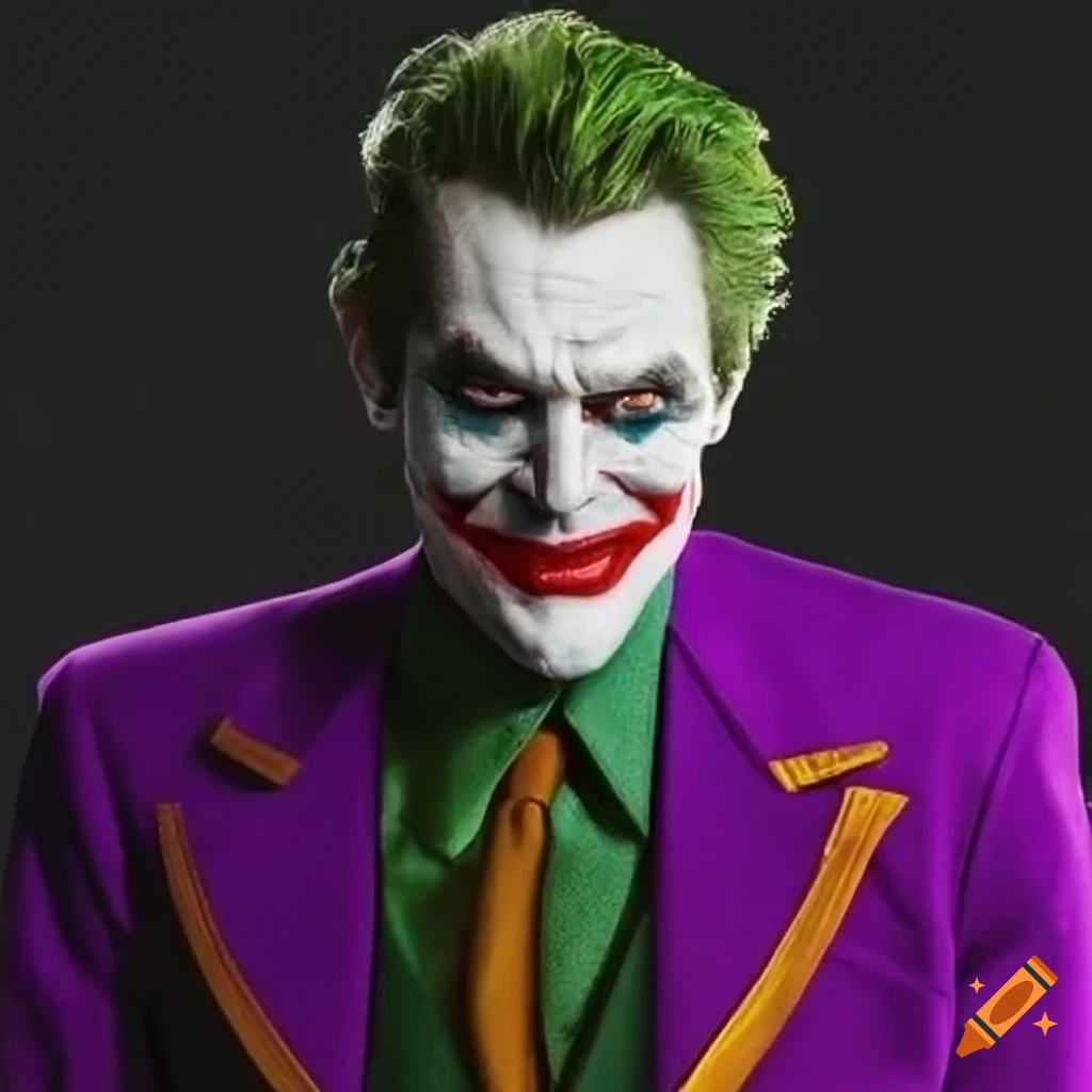 Willem dafoe as the joker