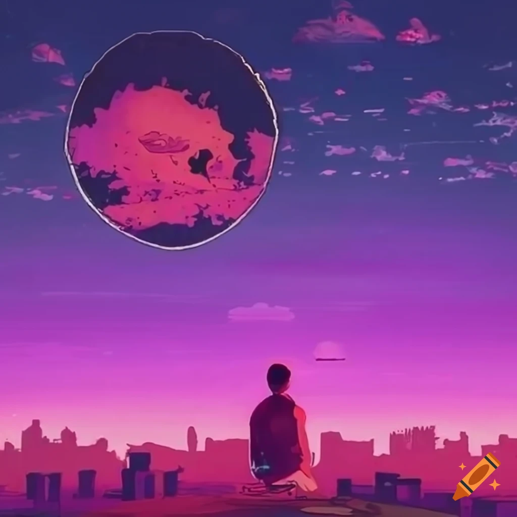lo-fi-landscape-artwork-featuring-a-young-rapper-on-craiyon