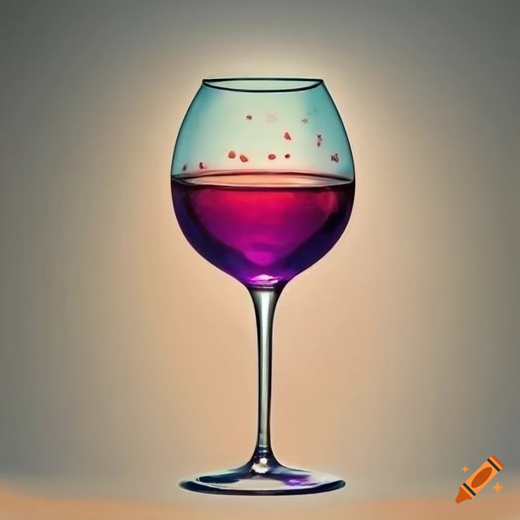 A Wine Glass On A Table On Craiyon