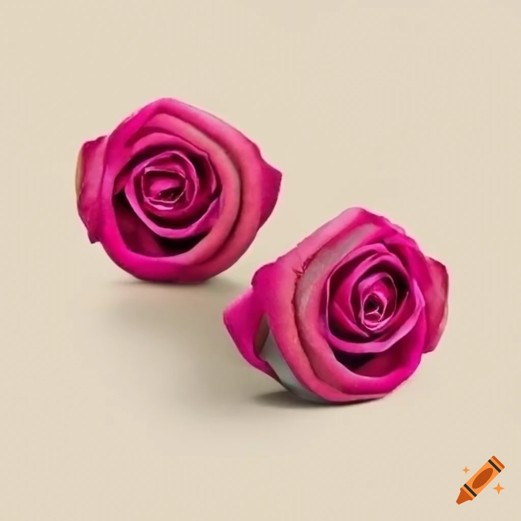 handcrafted jewelry with a rose design