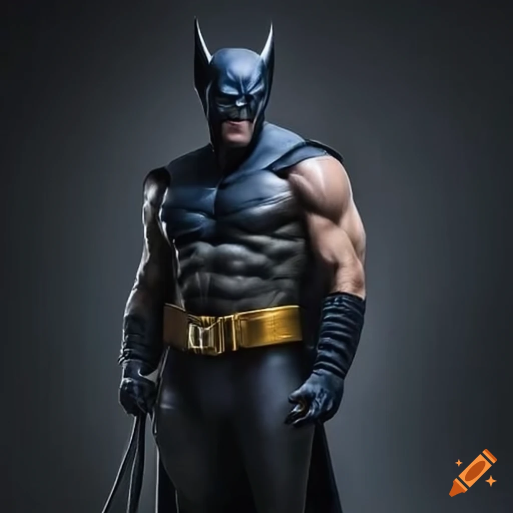 fan art of Batman as Wolverine
