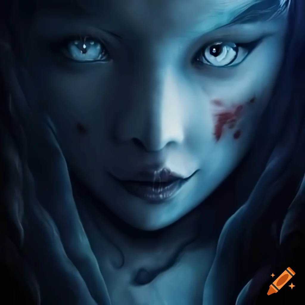 poster of a realistic Inuyasha horror movie