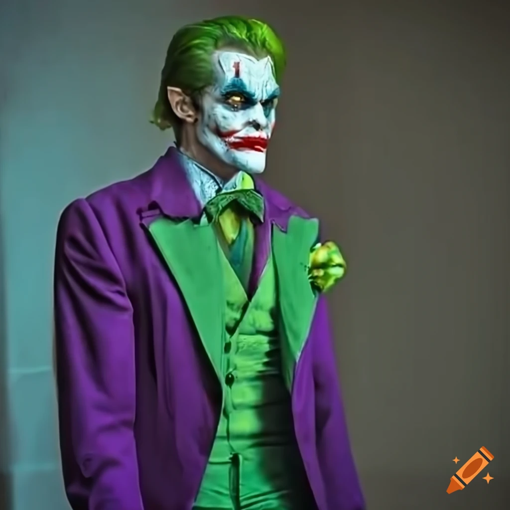 Willem dafoe as the joker in arkham asylum style