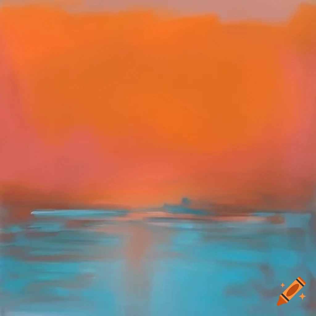 abstract painting in the style of Rothko