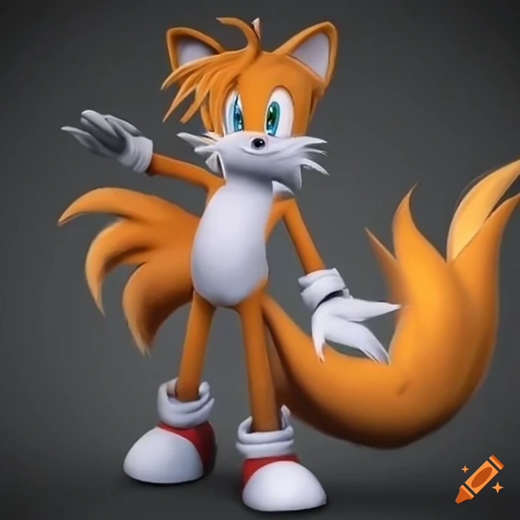 Cute baby tails from sonic the hedgehog