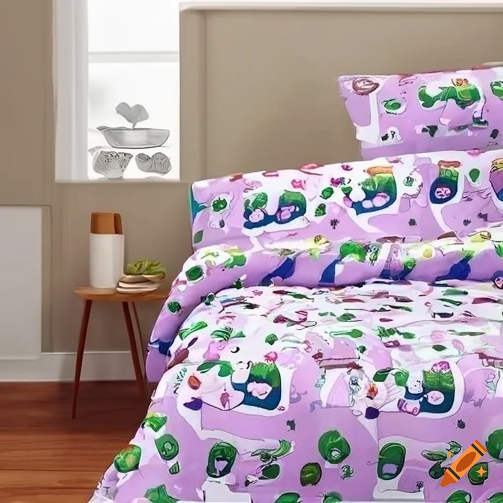bed sheets with imposter design