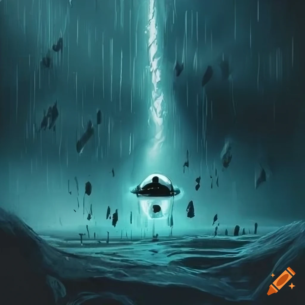 book-cover-for-only-when-it-rains-ufo-invasion-thriller-novel