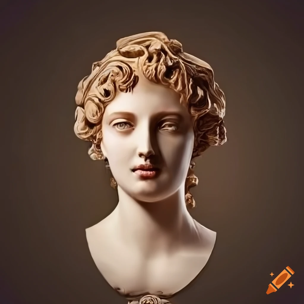 depiction of a Greek muse