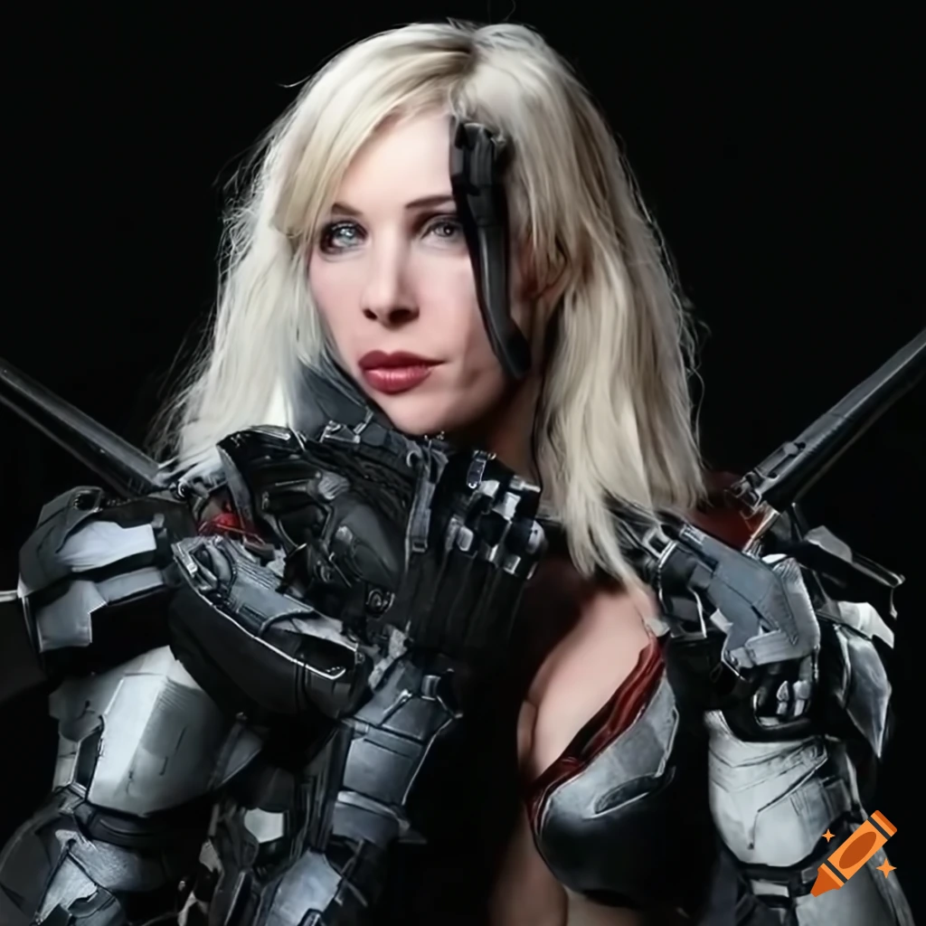 Jeanette mccurdy as jetstream sam in a live action metal gear rising movie