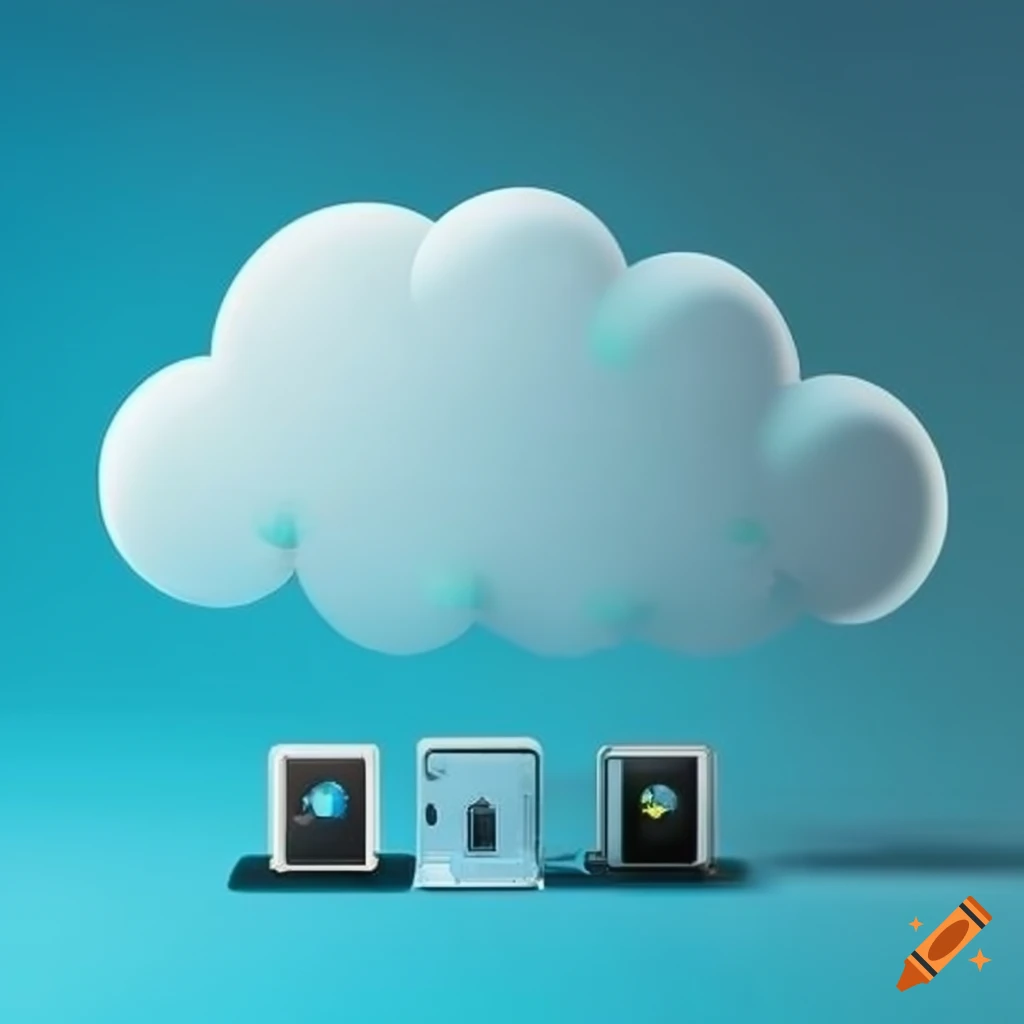 cloud computing powering multiple devices