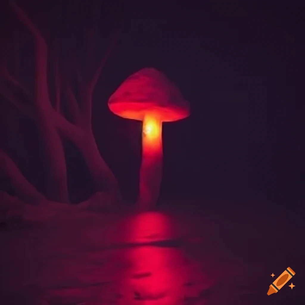 image of a dark energy mushroom