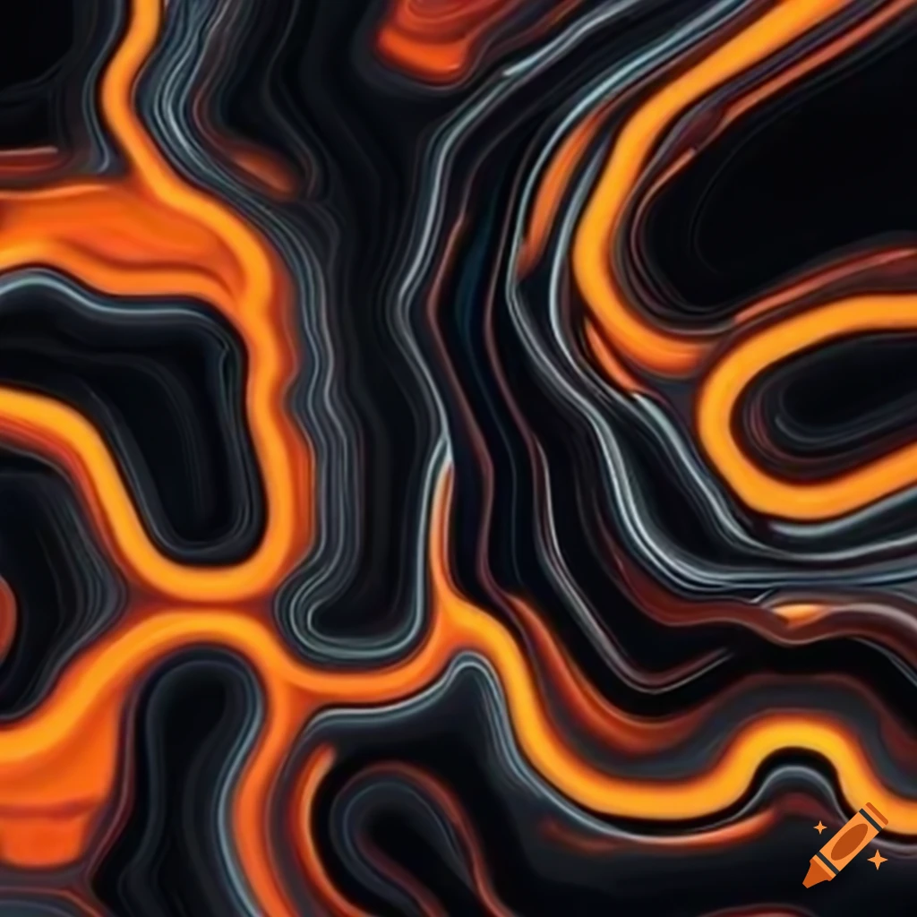 abstract artwork of glowing circuit boards and microchips