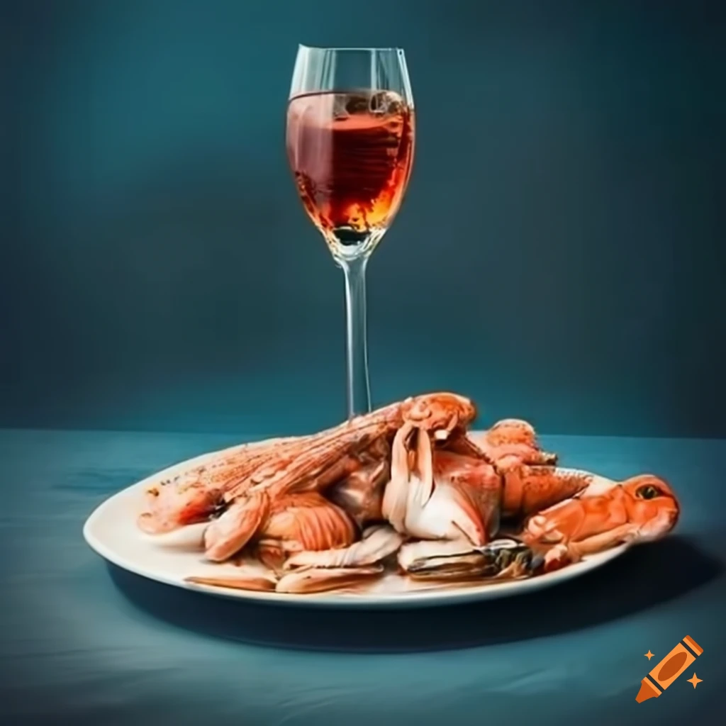 exquisite seafood delicacies on a beautifully set table