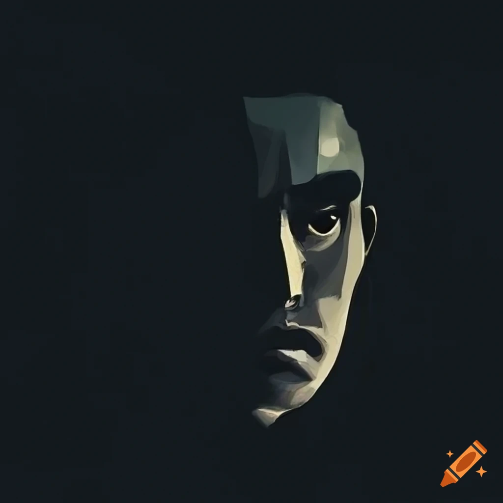 Haunting portrait of franz kafka on Craiyon