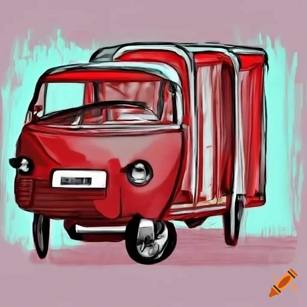 red car bottle