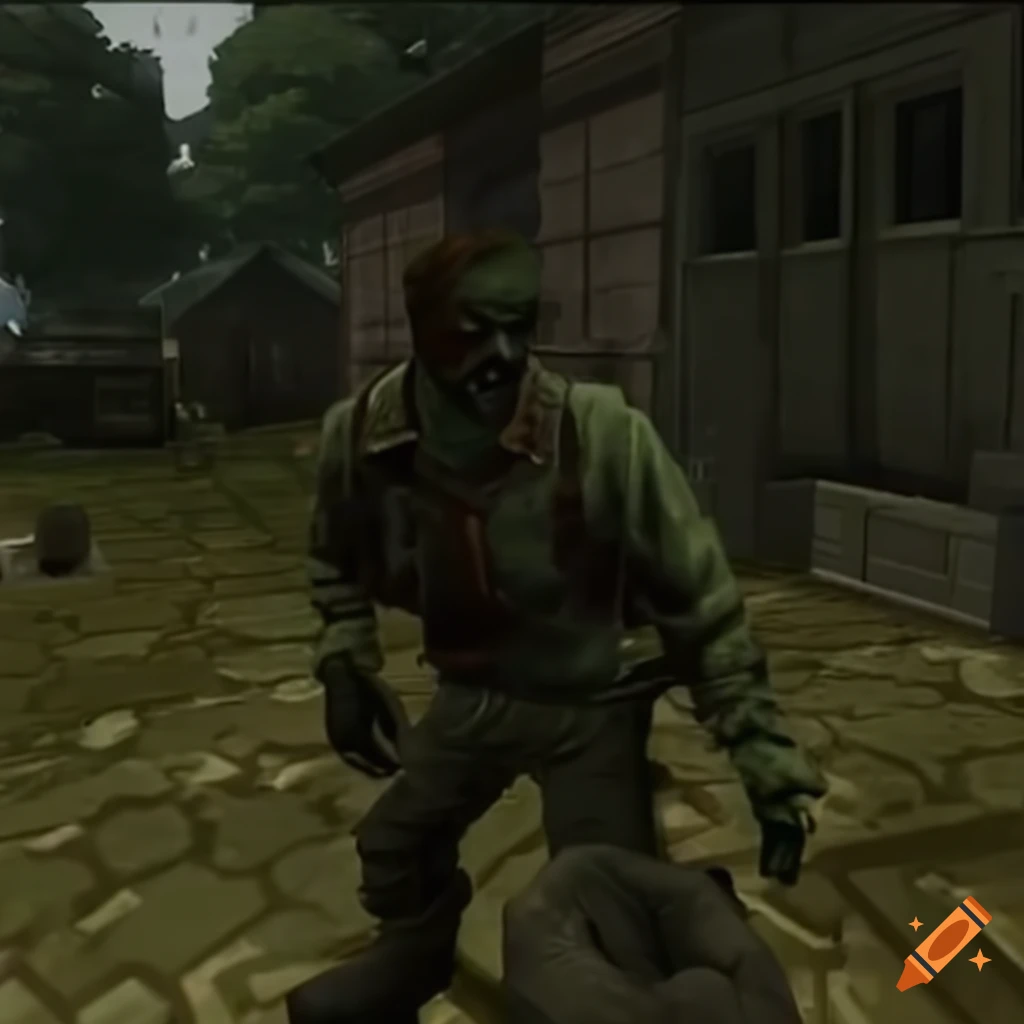 Image representing zombie servers in a basic manner on craiyon