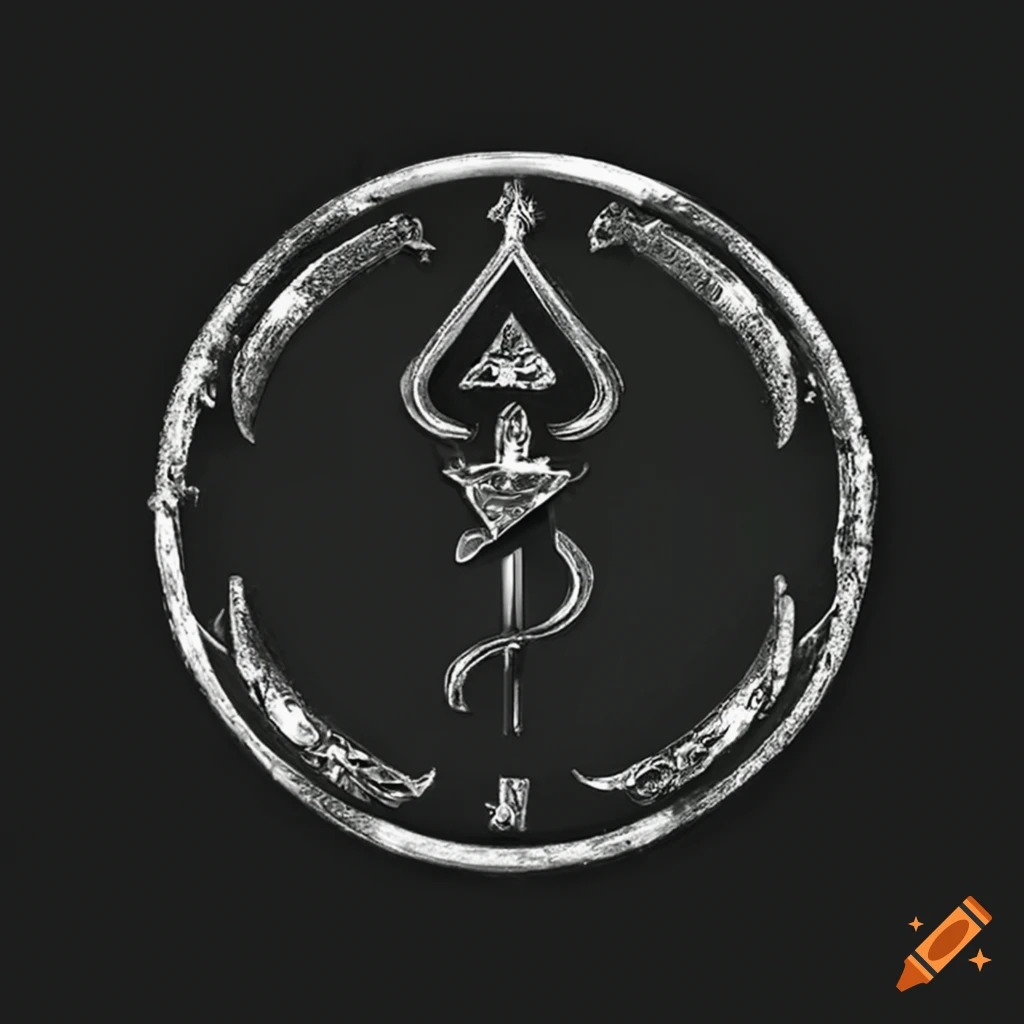 mafia sigil with Latin quote