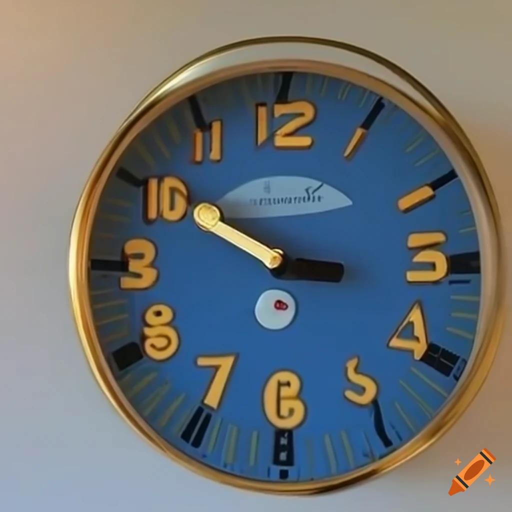 clock with the hour hand pointing to the right