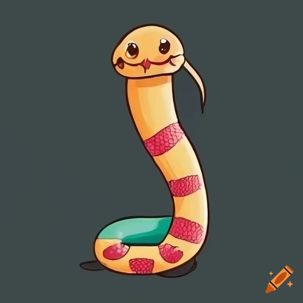 how to draw a snake for kindergarten | Snake drawing, Drawings, Cute  drawings