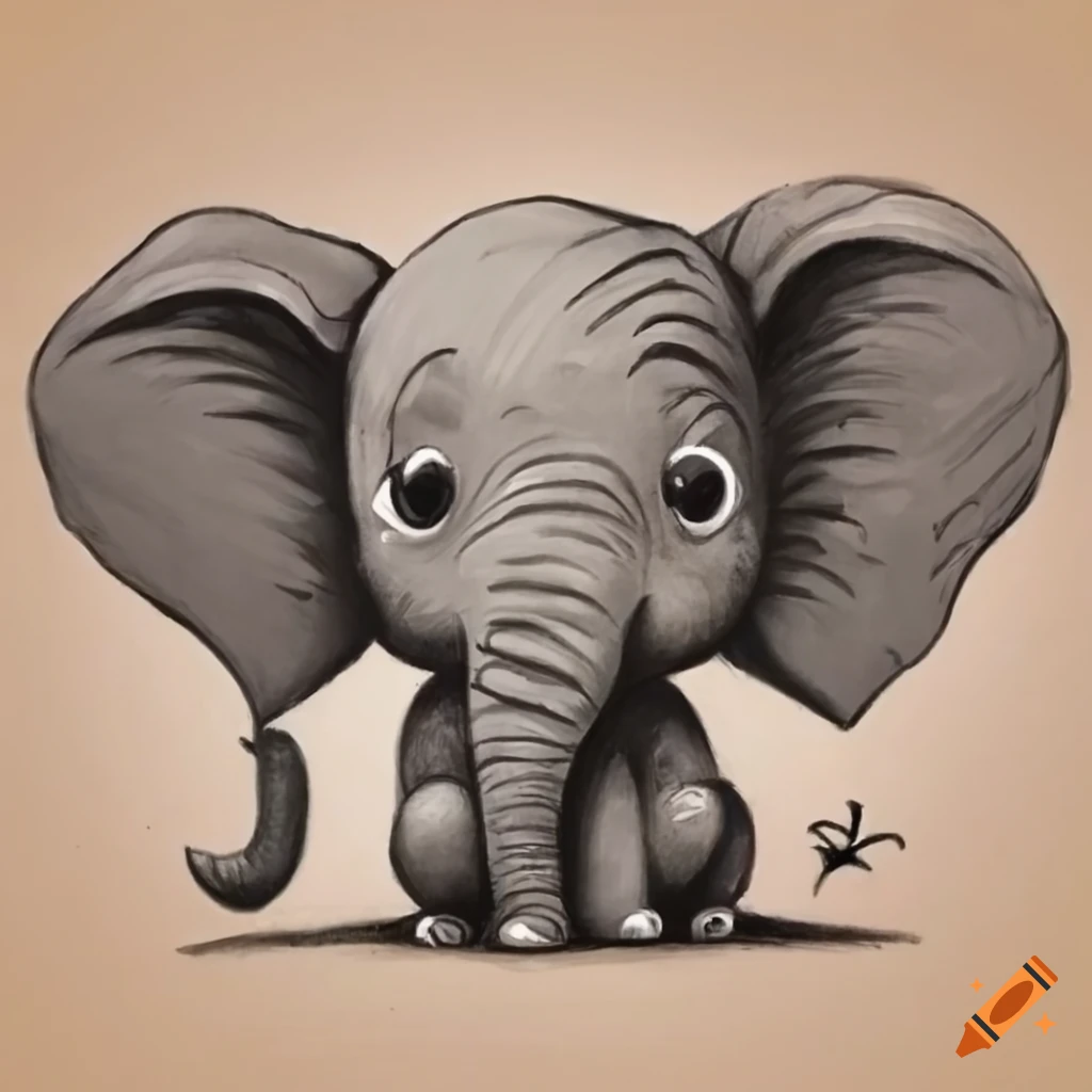 Buy Cute Baby Elephant Splashing in Water Watercolor Digital Nursery Print  Online in India - Etsy