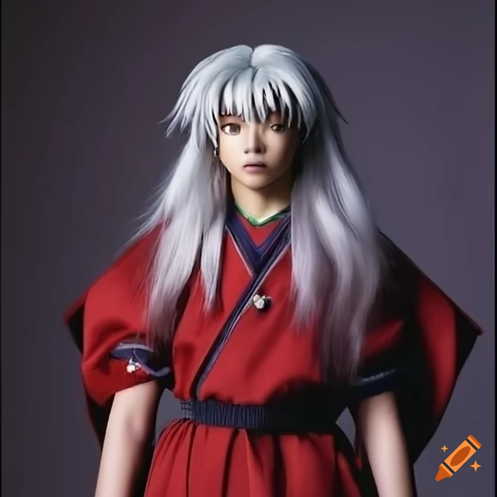 CGI rendition of Inuyasha in Pixar style