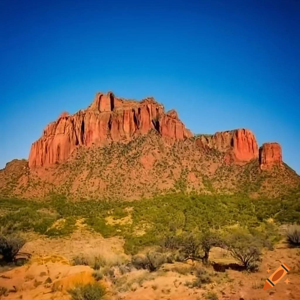 Superstition Mountain in Arizona