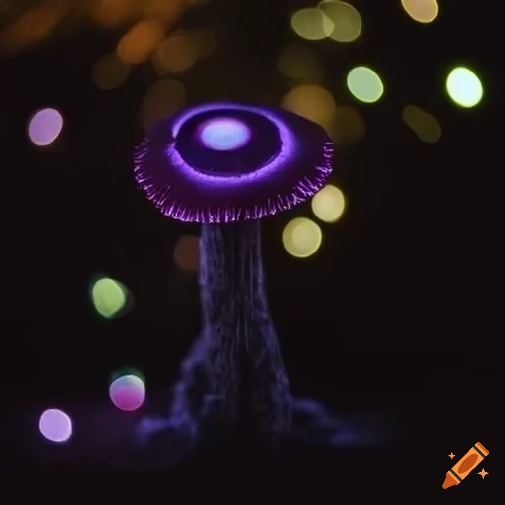 dark energy mushroom artwork