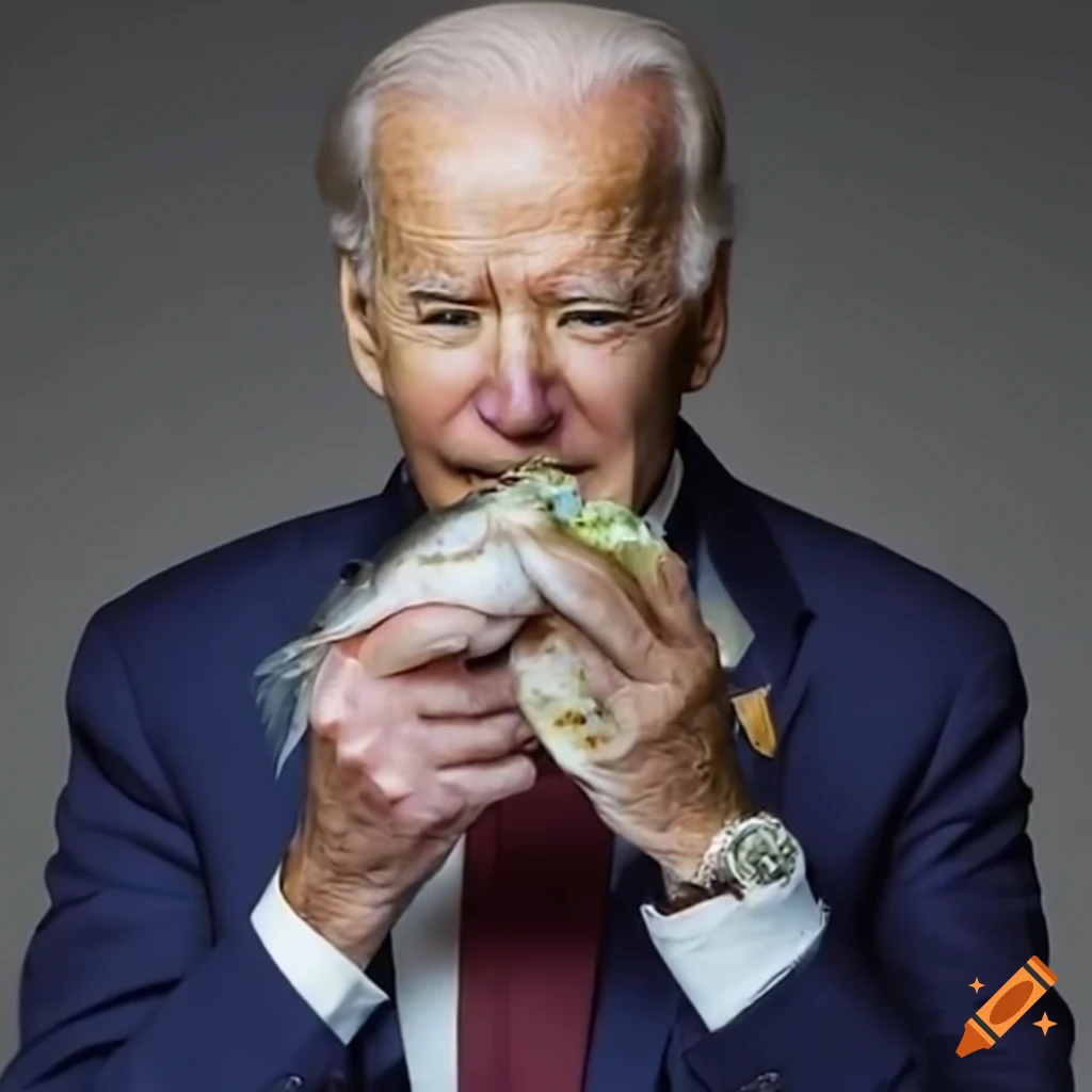 Joe Biden Drops The Fish Ai