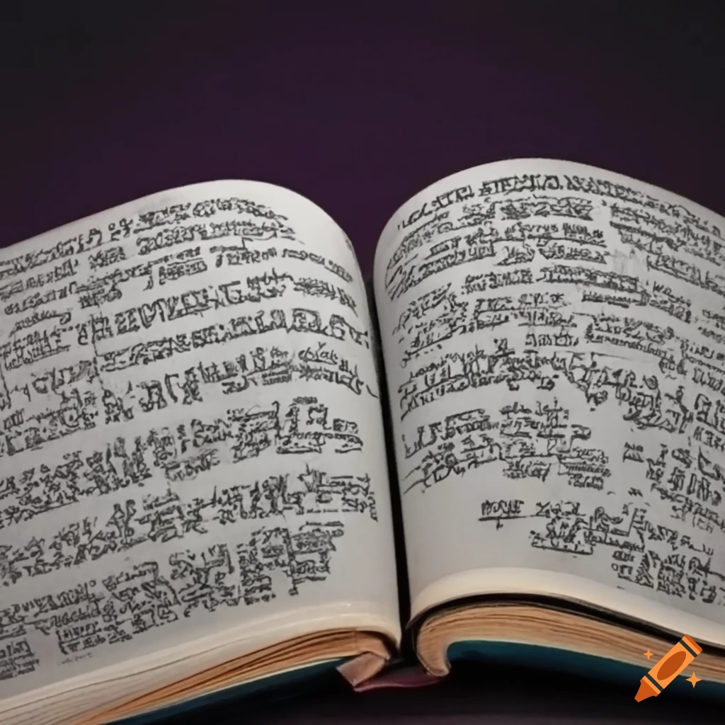 math book with text