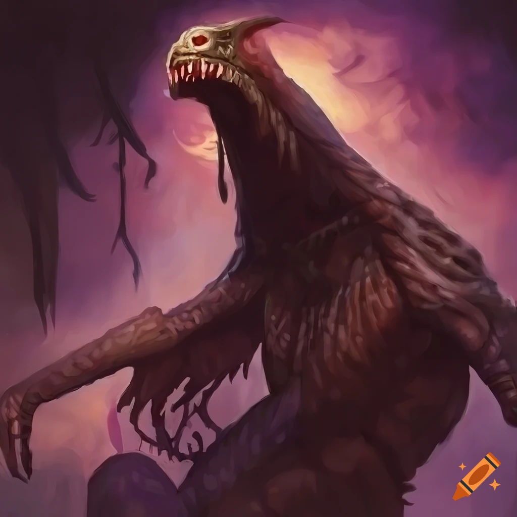 Mtg Artwork Of Snipetic Joine Creature