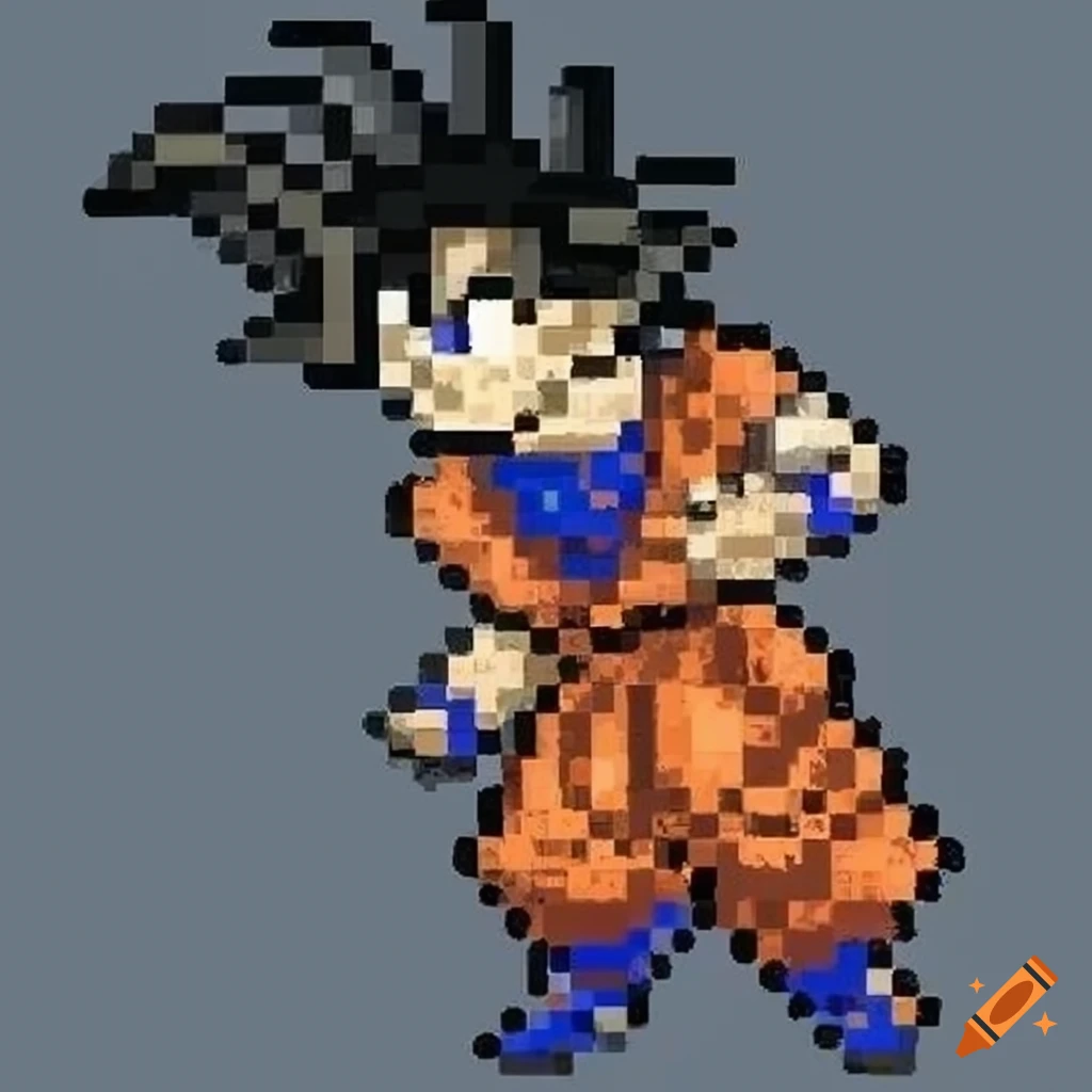 Pixilart - Goku ssj2 by ImKyle27