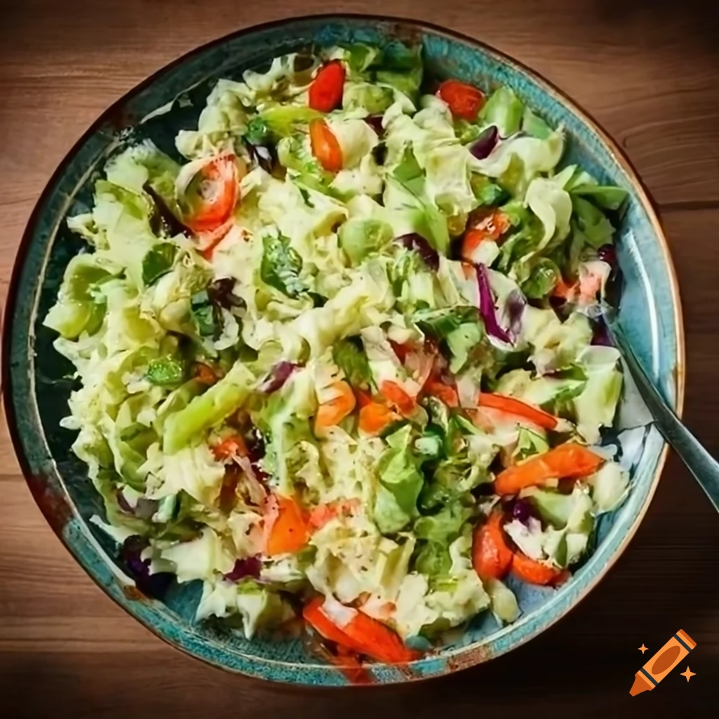 texture of a salad