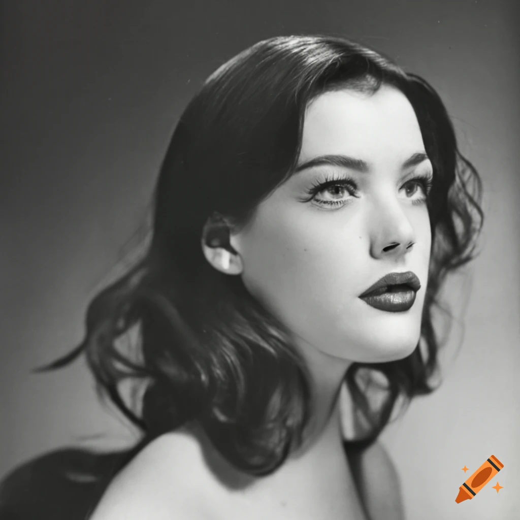 vintage-photo-of-liv-tyler-in-the-1950s-on-craiyon