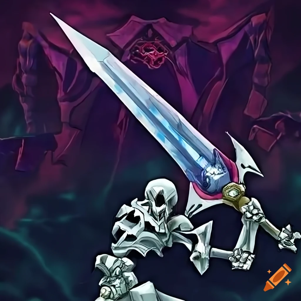 skeletal knight's sword from Yugioh