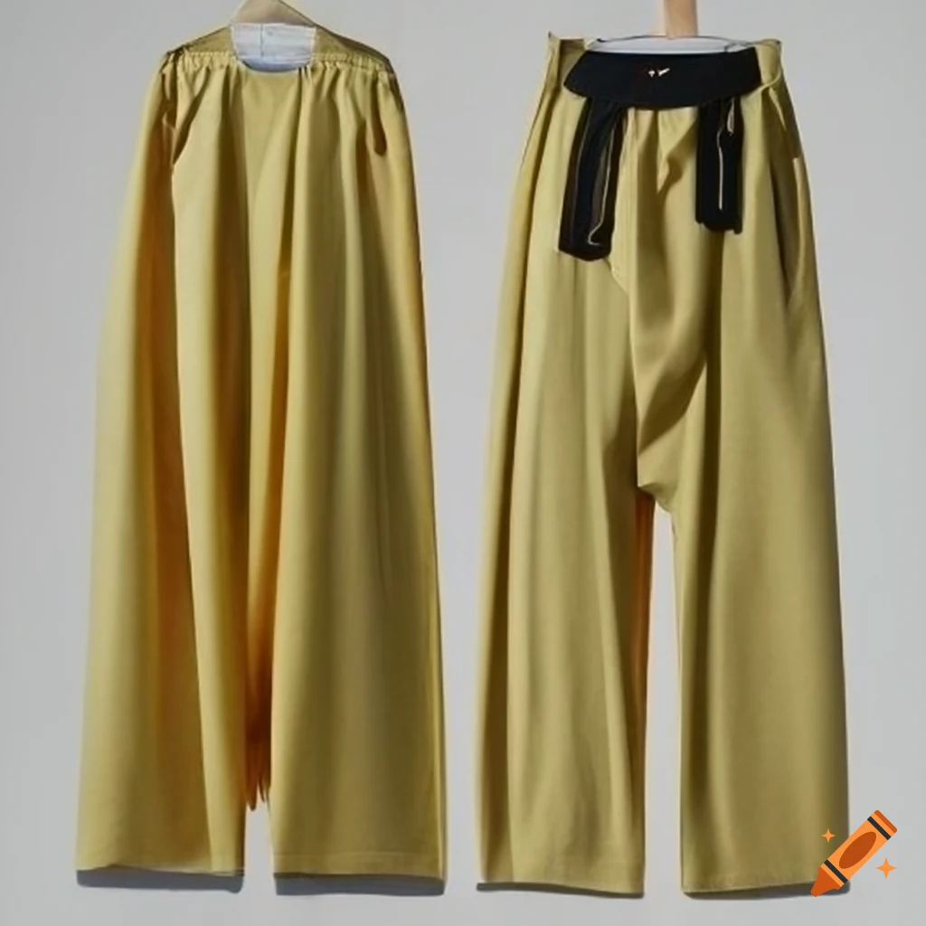 Hd photo of yellow and beige raf simons men's hockey jersey and bell