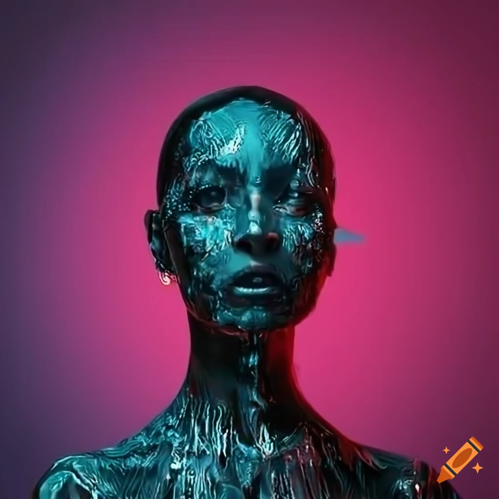artwork representing a human-like artificial intelligence