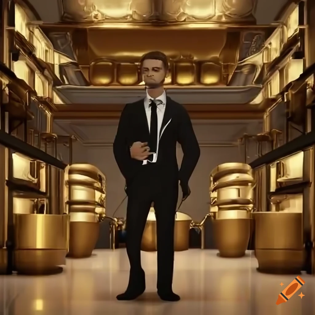 cgi depiction of luxury and wealth