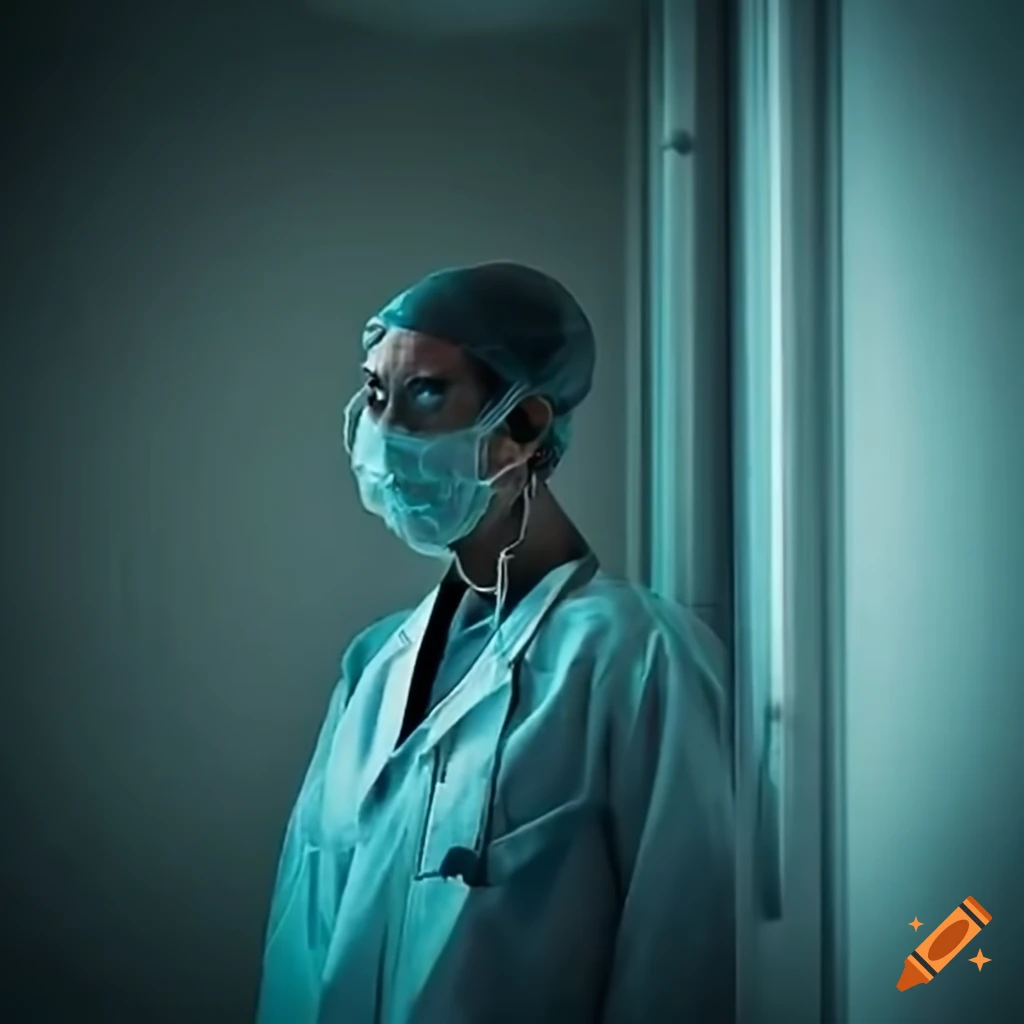 Image of a doctor with 3 arms in a modern hospital on Craiyon