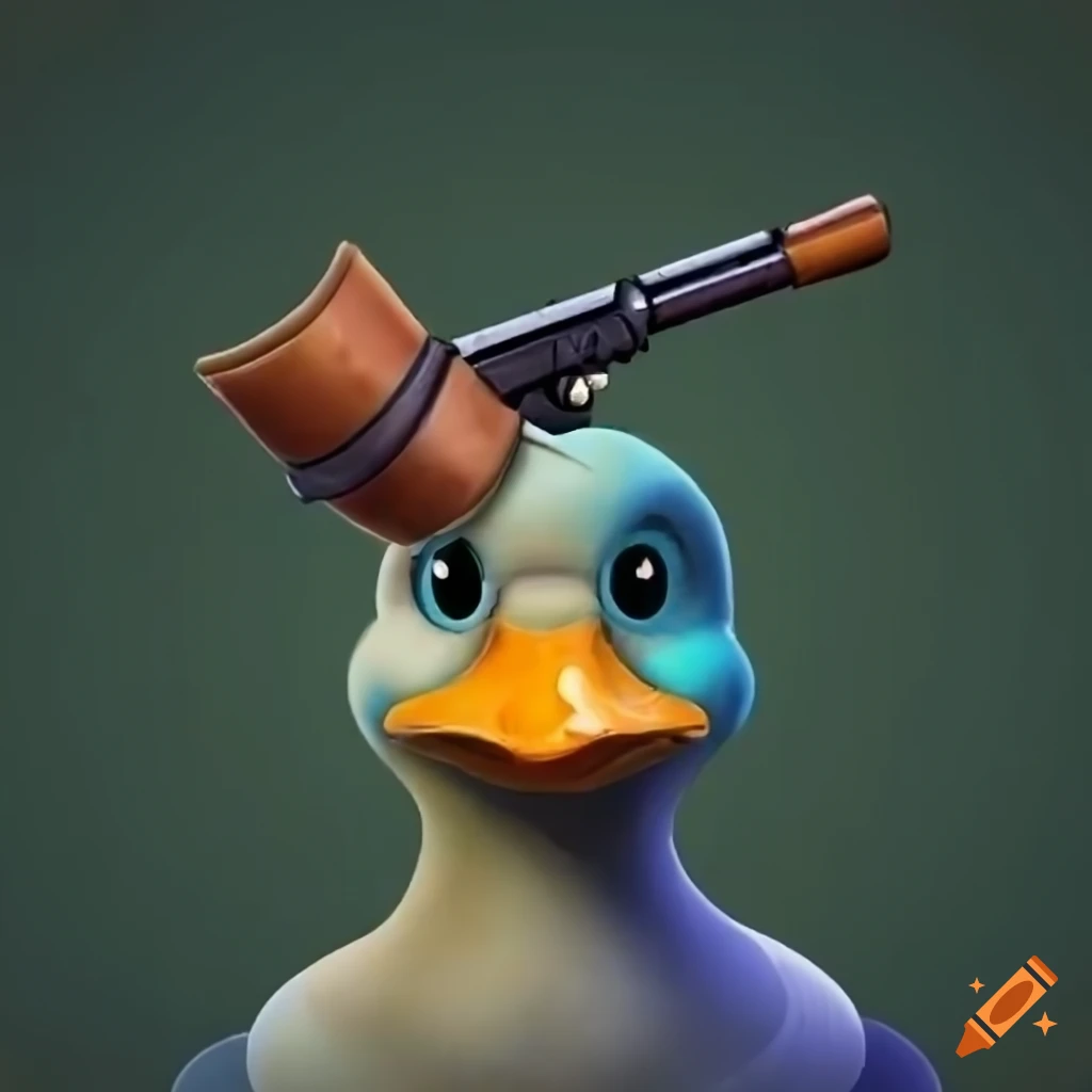 main menu for a duck shooting game