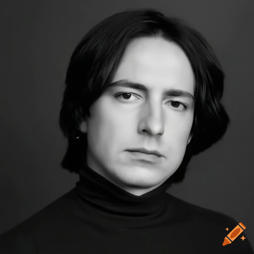 realistic photo of young Severus Snape