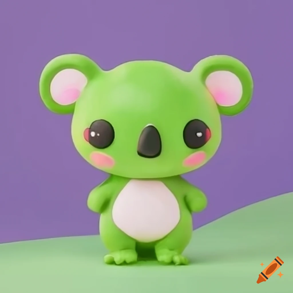 image of a cute Sanrio frog-koala hybrid